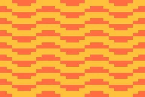Rectangle Square Orange Geometric Pattern Background Illustrazione stock