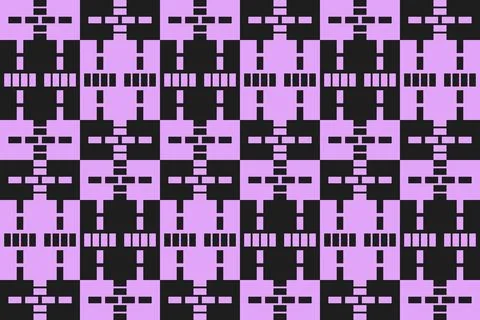 Rectangle Square Purple Geometric Pattern Background Illustrazione stock