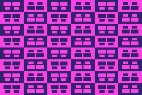 Rectangle Square Purple Geometric Pattern Background Illustrazione stock