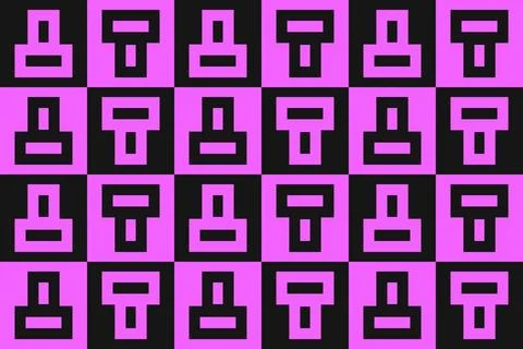 Rectangle Square Purple Geometric Pattern Background Illustrazione stock