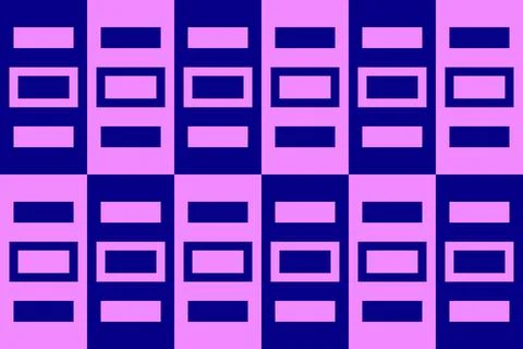 Rectangle Square Purple Geometric Pattern Background Stock Illustration