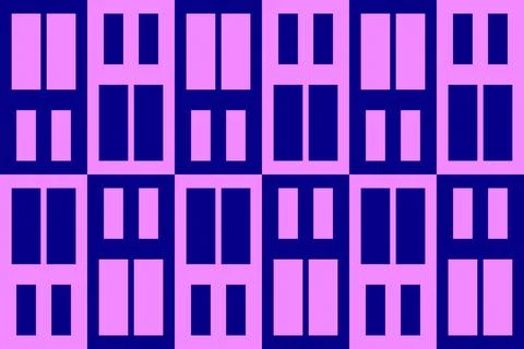 Rectangle Square Purple Geometric Pattern Background Stock Illustration