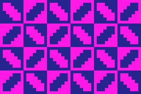 Rectangle Square Purple Geometric Pattern Background Stockillustratie