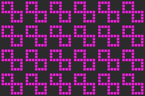 Rectangle Square Purple Geometric Pattern Background Stock Illustration