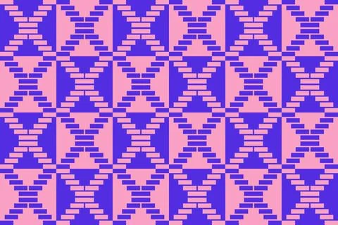 Rectangle Square Purple Geometric Pattern Background Stock Illustration