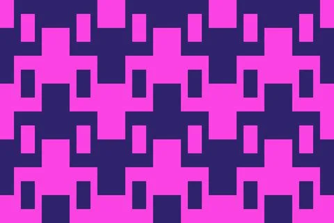 Rectangle Square Purple Geometric Pattern Background Stock Illustration