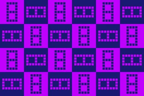 Rectangle Square Purple Geometric Pattern Background Illustrazione stock