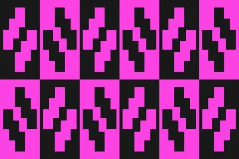 Rectangle Square Purple Geometric Pattern Background Illustrazione stock