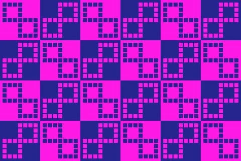 Rectangle Square Purple Geometric Pattern Background 스톡 일러스트