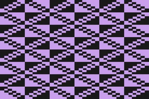 Rectangle Square Purple Geometric Pattern Background Stock Illustration