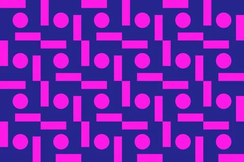 Rectangle Square Purple Geometric Pattern Background Stock Illustration