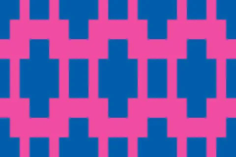 Rectangle Square Red Geometric Pattern Background Stock Illustration