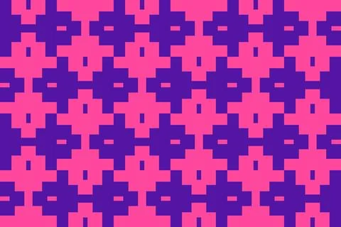 Rectangle Square Red Geometric Pattern Background Illustrazione stock
