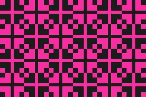 Rectangle Square Red Geometric Pattern Background Stock Illustration