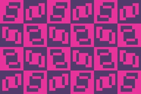 Rectangle Square Red Geometric Pattern Background Illustrazione stock