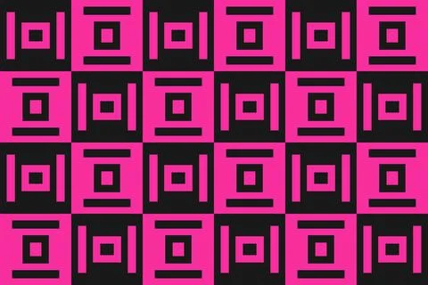 Rectangle Square Red Geometric Pattern Background Illustrazione stock