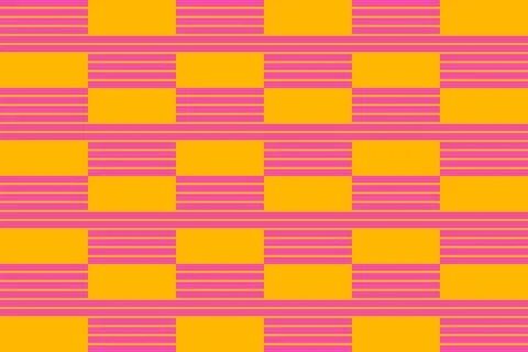 Rectangle Square Red Geometric Pattern Background Stock Illustration