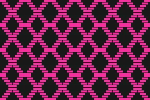 Rectangle Square Red Geometric Pattern Background Stockillustratie