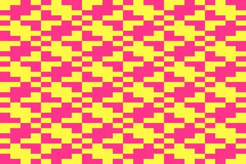 Rectangle Square Red Geometric Pattern Background Stock Illustration