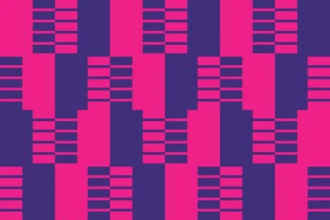 Rectangle Square Red Geometric Pattern Background Illustrazione stock