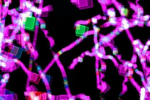 Rectangle square shape Box color particle CG background wallpaper 스톡 일러스트