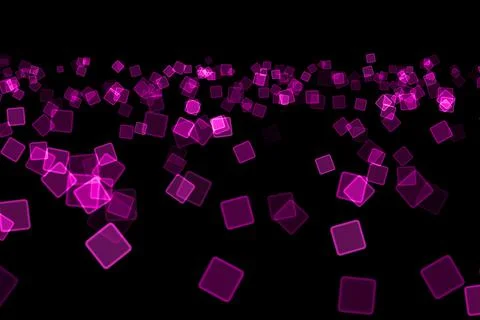 Rectangle square shape Box color particle CG background wallpaper Stock Illustration