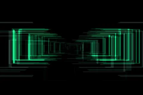 Rectangle square shape Box color particle CG background wallpaper 库存插图