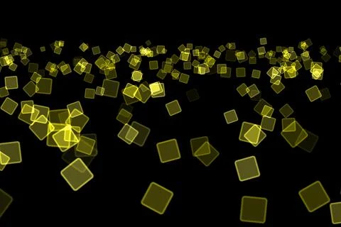 Rectangle square shape Box color particle CG background wallpaper Stockillustratie