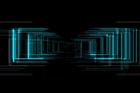 Rectangle square shape Box color particle CG background wallpaper Stock Illustration