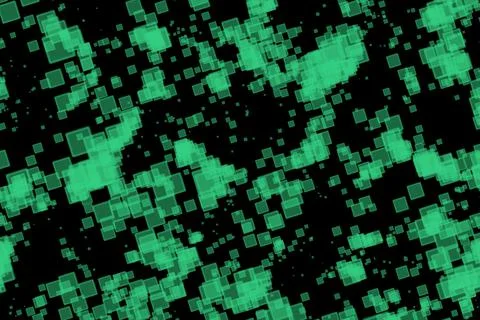 Rectangle square shape Box color particle CG background wallpaper Stock Illustration