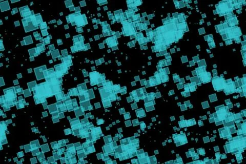 Rectangle square shape Box color particle CG background wallpaper 库存插图