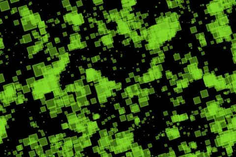 Rectangle square shape Box color particle CG background wallpaper Stockillustratie