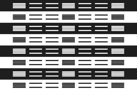Rectangle Square White Geometric Pattern Background Illustrazione stock