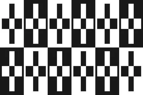 Rectangle Square White Geometric Pattern Background Stock Illustration