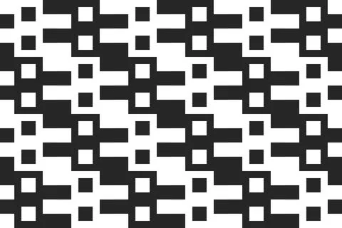 Rectangle Square White Geometric Pattern Background Illustrazione stock