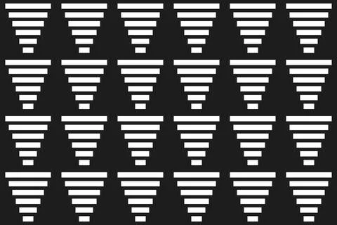 Rectangle Square White Geometric Pattern Background Stock Illustration