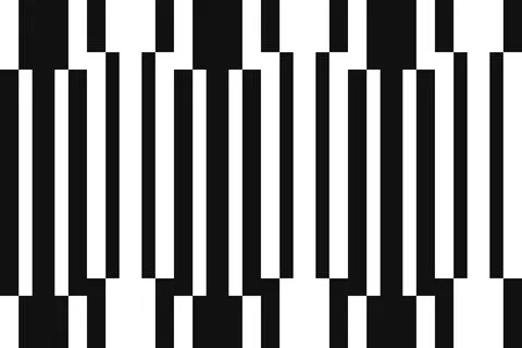 Rectangle Square White Geometric Pattern Background Illustrazione stock