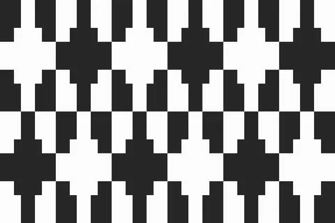 Rectangle Square White Geometric Pattern Background Stockillustratie
