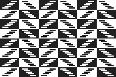 Rectangle Square White Geometric Pattern Background Illustrazione stock