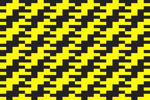 Rectangle Square Yellow Geometric Pattern Background Stock Illustration