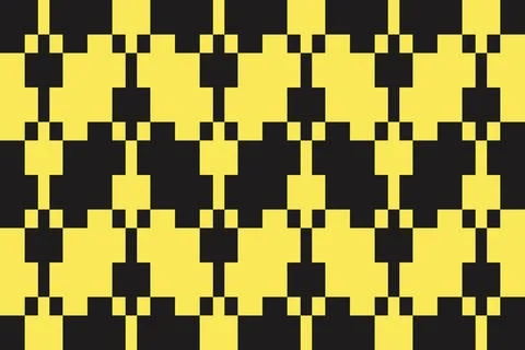 Rectangle Square Yellow Geometric Pattern Background Stockillustratie