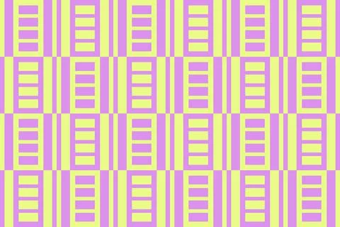 Rectangle Square Yellow Geometric Pattern Background Illustrazione stock