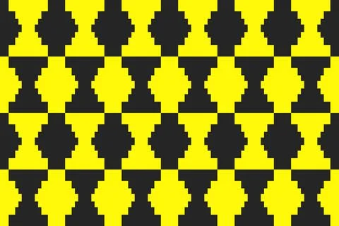 Rectangle Square Yellow Geometric Pattern Background Stockillustratie