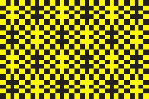 Rectangle Square Yellow Geometric Pattern Background Stock Illustration