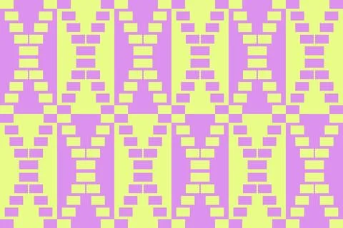 Rectangle Square Yellow Geometric Pattern Background Illustrazione stock