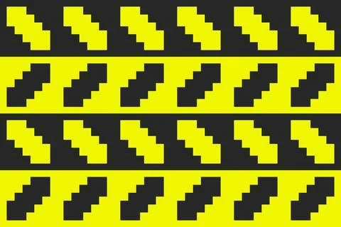 Rectangle Square Yellow Geometric Pattern Background Illustrazione stock