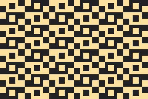 Rectangle Square Yellow Geometric Pattern Background Illustrazione stock