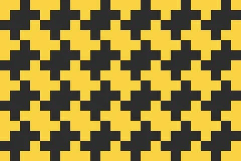 Rectangle Square Yellow Geometric Pattern Background Illustrazione stock