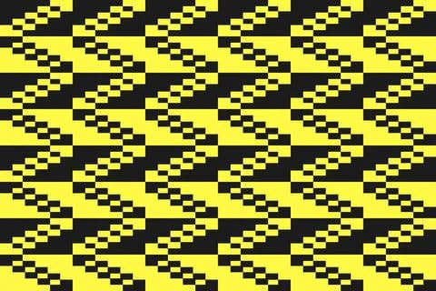 Rectangle Square Yellow Geometric Pattern Background Illustrazione stock