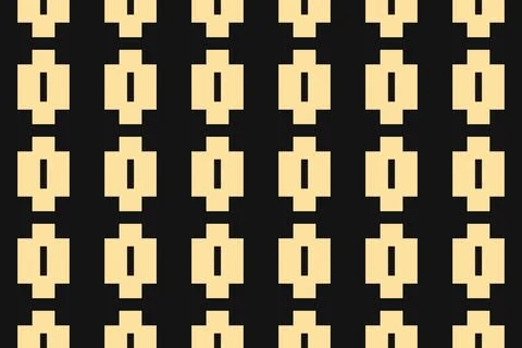 Rectangle Square Yellow Geometric Pattern Background Illustrazione stock